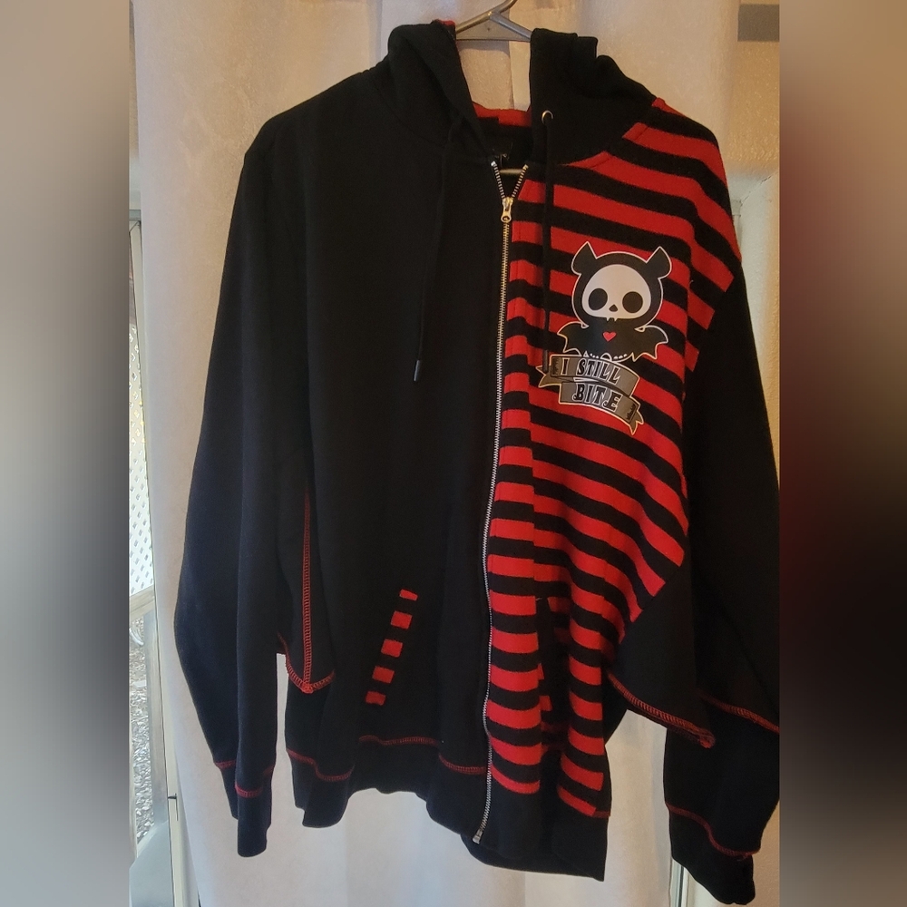 Skelanimals Diego Stripe Split Hoodie - Picture 2 of 6
